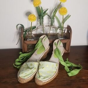 Saks Fifth Avenue Canvas Espidillas